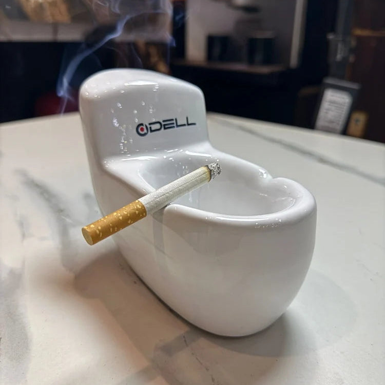 Bathroom Commode Design Ashtray