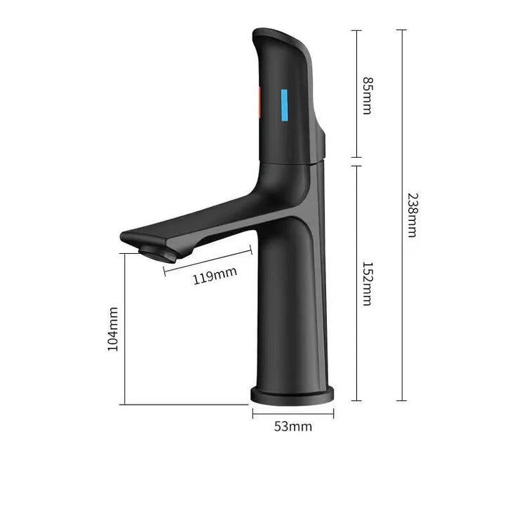 Duck-Shaped Vanity Basin Faucet – Hot & Cold Mixer Tap