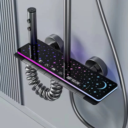 Moonlight Crystal Piano Shower Set