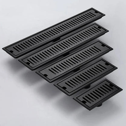 Linear Floor Drain - Matt Black - 304