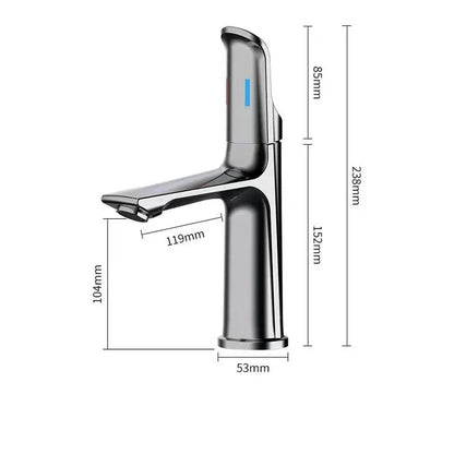 Duck-Shaped Vanity Basin Faucet – Hot & Cold Mixer Tap