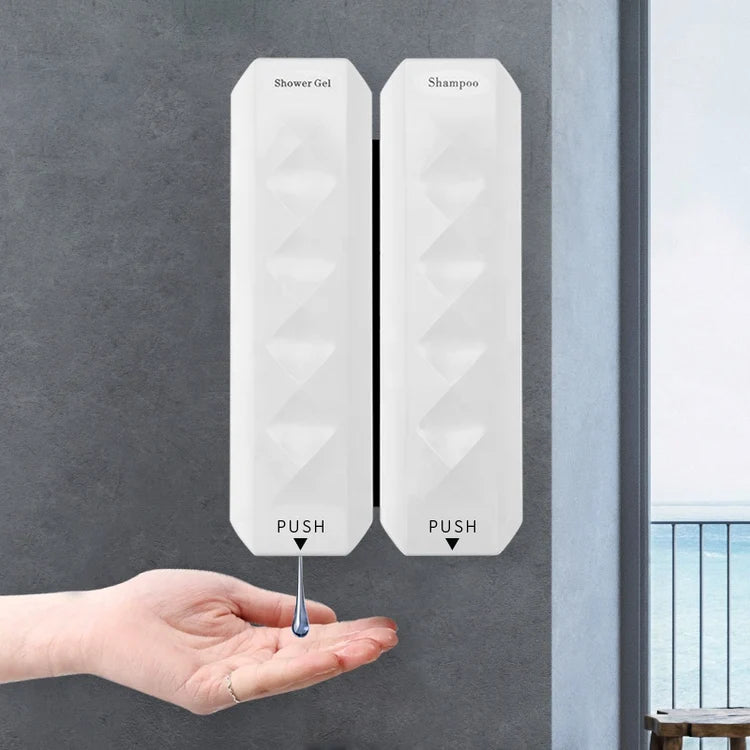 Double Wall Mounted Liquid Dispenser - 700 ML