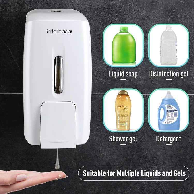 Premium Soap & Sanitizer Dispenser - Commercial