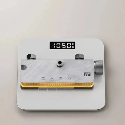 🚿 Luxury Thermostatic Digital Display Shower Set – Modern Marble & Gold Design