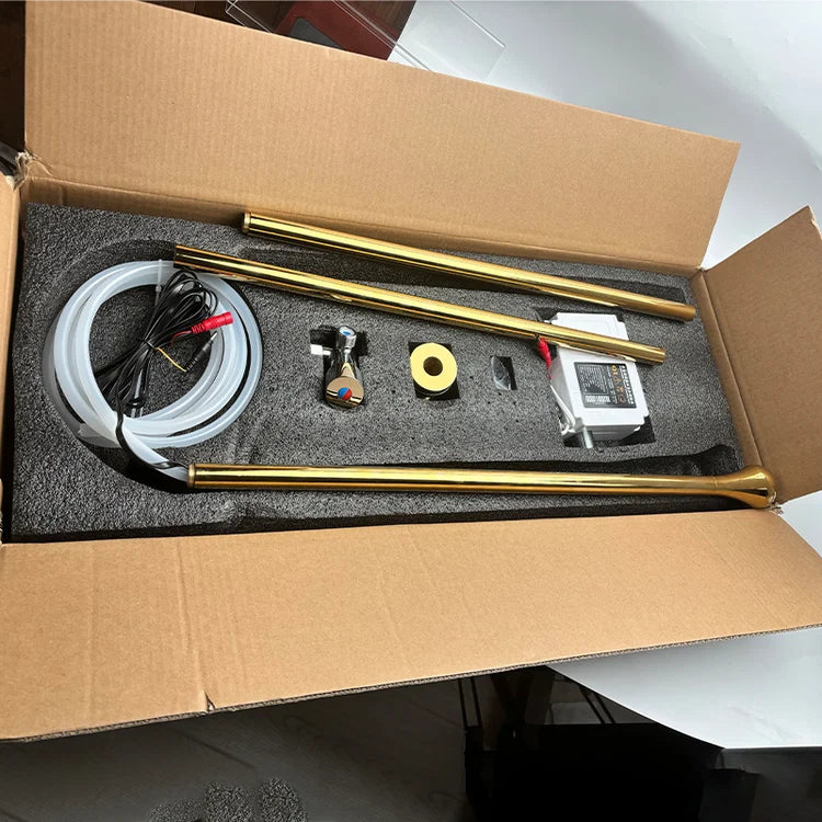 Luxury Ceiling Drop Brass Basin Faucet