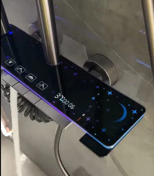 Moonlight Crystal Piano Shower Set