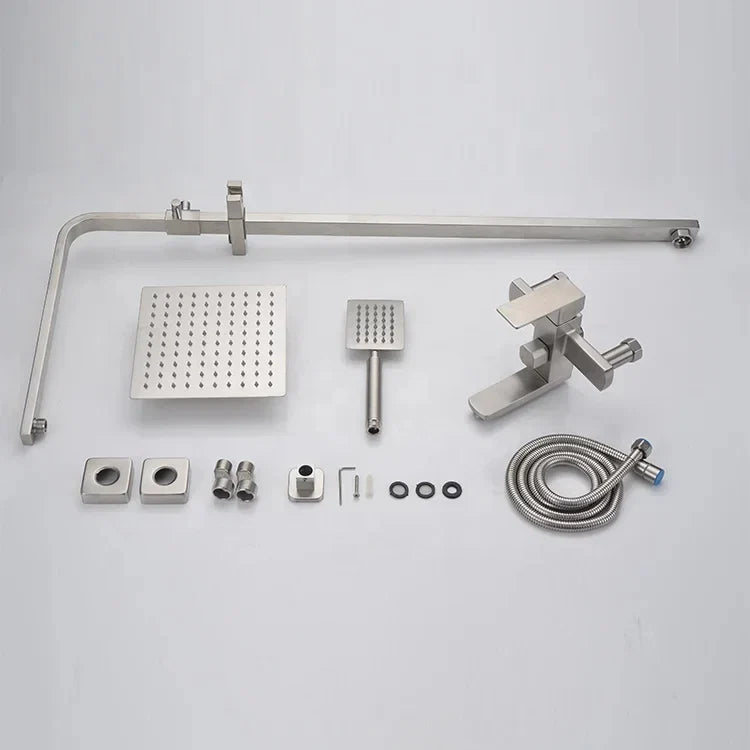 304 Stainless Steel Rainfall Shower Set