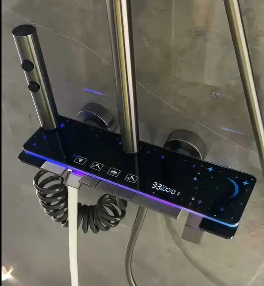 Moonlight Crystal Piano Shower Set
