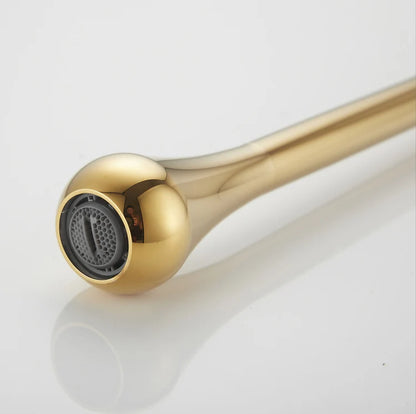Luxury Ceiling Drop Brass Basin Faucet