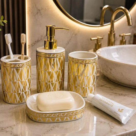 Luxury Bathroom Accessories Set