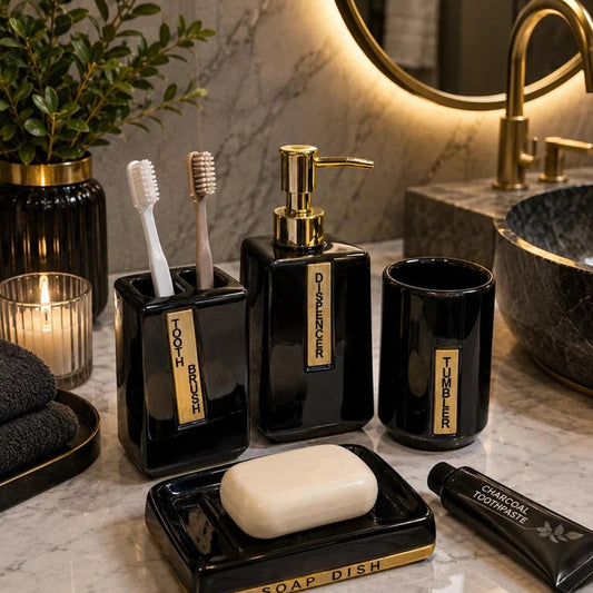 Luxury Bathroom Accessories Set