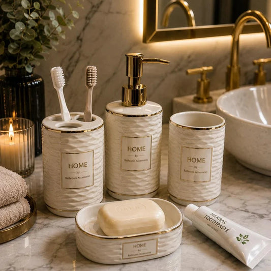 Luxury Bathroom Accessories Set