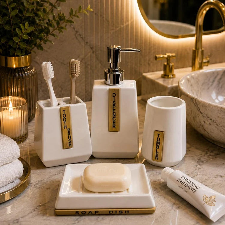 Luxury Bathroom Accessories Set