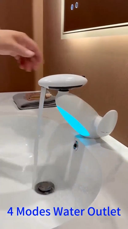 Penguin Pull-Out LED Basin Faucet
